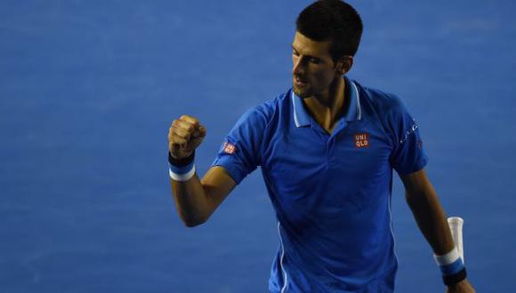Novak Djokovic ganó a Wawrinka vengándose de la derrota del pasado año en semifinales. (AFP)