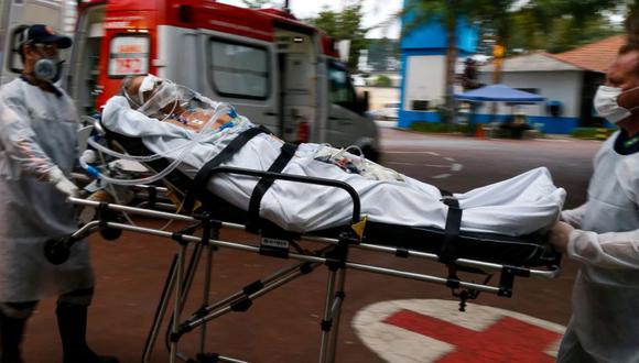 Brasil registró un nuevo récord de 3,869 muertes por COVID-19 en solo un día (AFP)