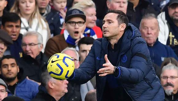 Frank Lampard, según medios ingleses, tiene una lista de pedidos para reforzar la plantilla de Chelsea en enero. (Foto: AFP)