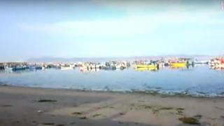 Así amaneció la playa El Chaco, en Paracas, tras salida del mar que afectó viviendas 