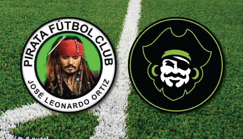 Club Molinos El Pirata cambió de logo mientras espera que Disney conceda permiso para usar a 'Jack Sparrow'. (Composición)