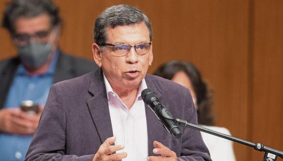 El ministro de Salud, Hernando Cevallos, detalló la evolución de la variante Delta en el Perú. (GEC)