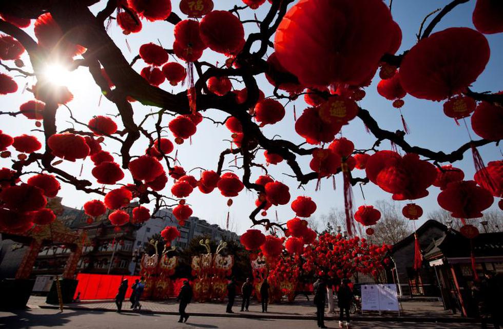 El año nuevo chino también es conocido como Festival de la Primavera. (AP)