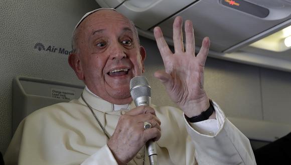 Papa Francisco regresa al Vaticano luego de su gira por Mozambique, Madagascar y Mauricio. (Foto: AFP)