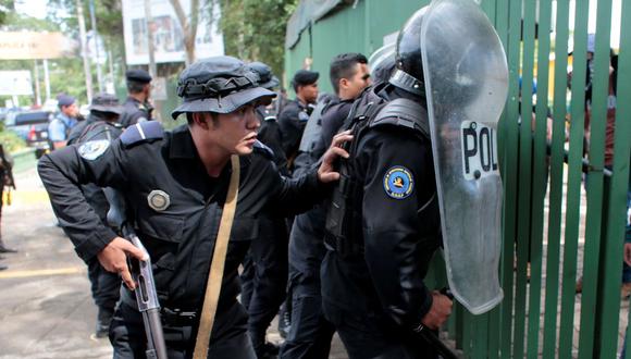 El Departamento de Estado de Estados Unidos señaló en un comunicado que la Policía ya no protege al pueblo nicaragüense, sino que se ha convertido en su “represora”. (Reuters)