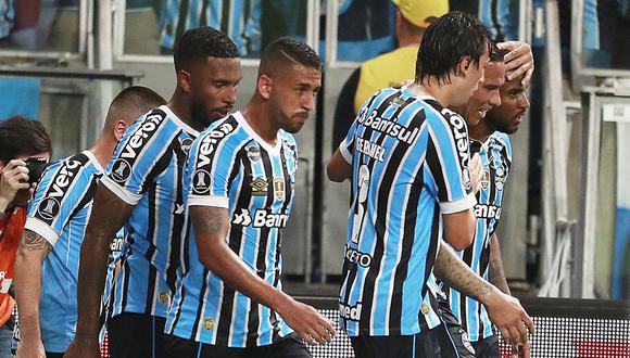 Gremio todavía sueña con estar en la final de la Copa Libertadores. (Foto: AFP)