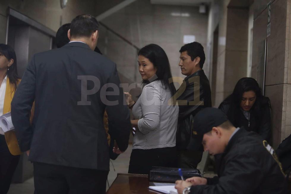 Keiko Fujimori fue detenida hoy en el Ministerio Público. (Mario Zapata/Perú21)