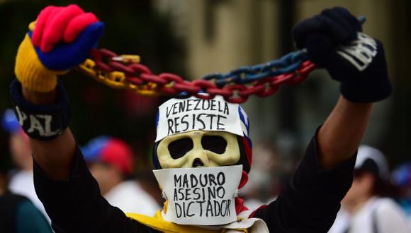 Continúan las manifestaciones en Venezuela. (AFP)