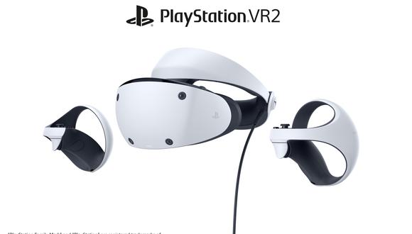Casco de realidad virtual PlayStation VR2. (Foto: Twitter PlayStation)