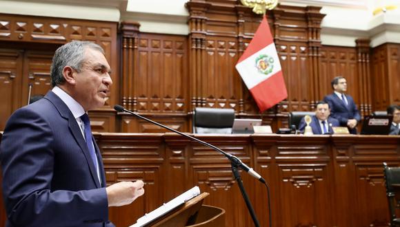 El ministro del Interior, Vicente Romero, fue censurado por el Pleno. (Foto: Congreso)