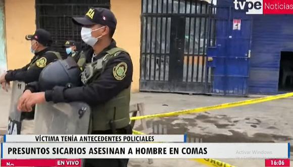 En el informe periodístico se indicó que Luis Suragay Sevillano registra antecedentes policiales y una requisitoria por lesiones. (Foto: TV Perú)
