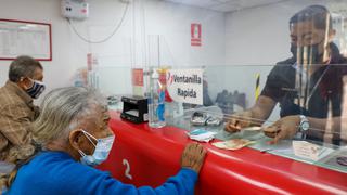 Usuarios de Pensión 65 y Contigo podrán cobrar bono Yanapay mediante tercero autorizado