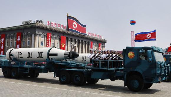 "Se confirmó el propósito de la partes de lograr la desnuclearización de la península coreana y la creación en ella de un mecanismo de paz", señala el comunicado. (Foto: EFE)