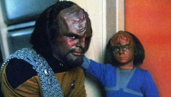 Steuer interpretó a 'Klingon Alexander', hijo de 'Worf' y el embajador 'K'Ehleyr'. (CBS)