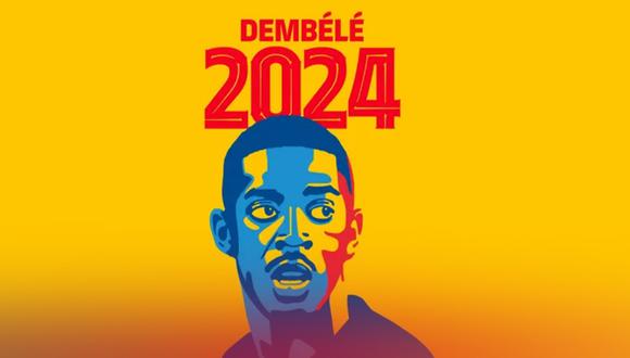 Ousmane Dembélé sumó dos goles y aportó con 13 asistencias en la temporada. Foto: Barcelona.