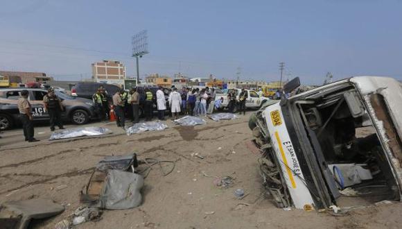 A la fecha se ha registrado 150 muertes a causa de accidentes vehiculares (Perú21)