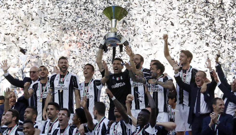 Juventus consiguió el ansiado hexacampeonato de la Serie A italiana. (AP)