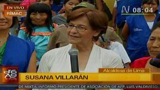 Susana Villarán toma con calma reducción de margen en revocatoria