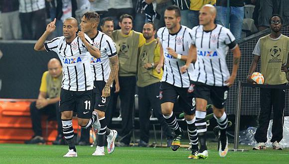 Corinthians derrotó 1-0 al Palmeiras con Paolo Guerrero de titular. (EFE/Referencial)