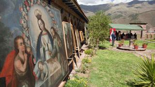 Restauran obras de arte religioso del periodo colonial y cerámicas de la época inca [FOTOS]
