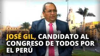 José Gil, candidato al congreso por Todos por el Perú [VIDEO]