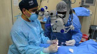 Cerca de 200 pacientes con catarata fueron operados en el hospital Sabogal de EsSalud 