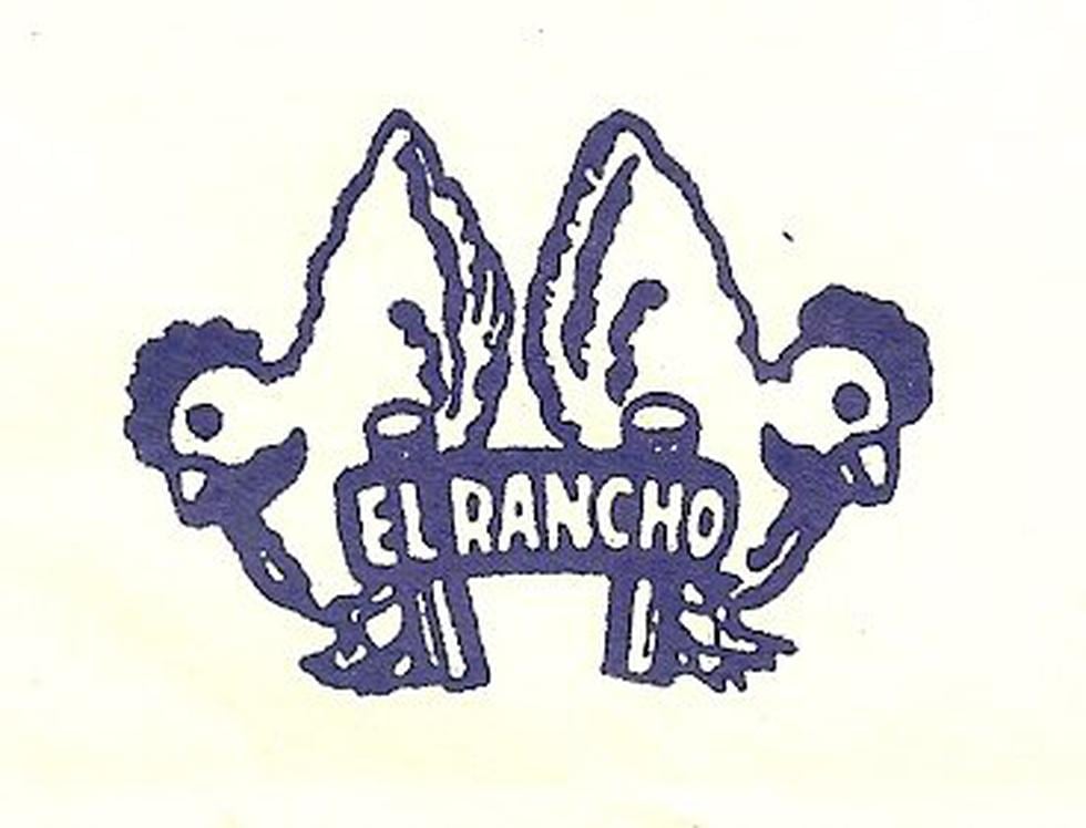 Los dos pollos le daban forma al sello característico de El Rancho. (Foto: Facebook El Rancho)