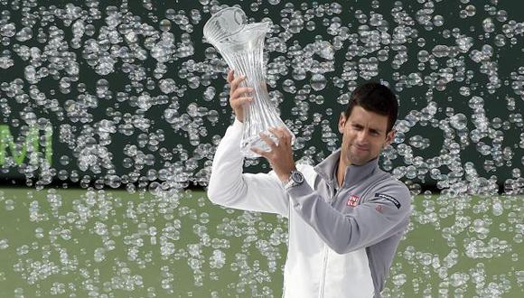 Novak Djokovic venció a Rafael Nadal y gana el Masters 1000 de Miami. (EFE)