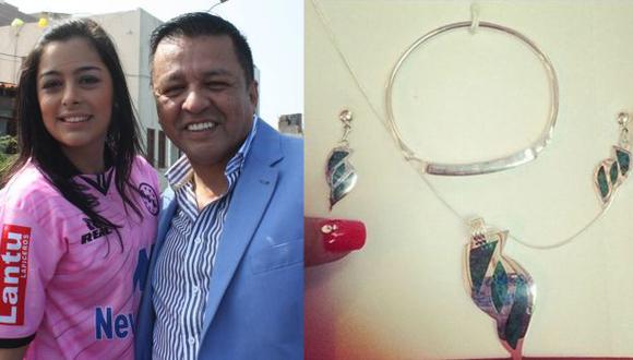 Juan Sotomayor dijo que el regalo a Larissa Riquelme le costó 398 soles. (Instagram/Facebook)
