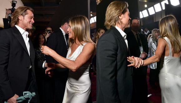 ¿Brad Pitt y Jennifer Aniston irán juntos a los Oscar? Esto fue lo que respondió el actor. (Foto: AFP)