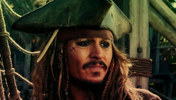 Johnny Depp como Jack Sparrow en "Piratas del Caribe".  (Foto: Walt Disney Pictures)
