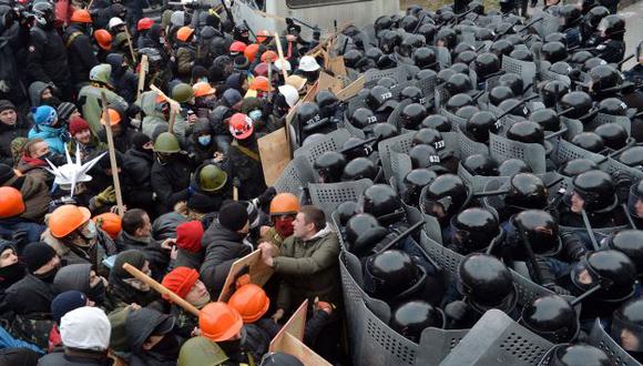 Ucrania vive protestas desde hace más de dos meses. (AFP)