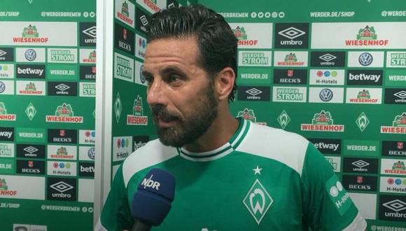 Claudio Pizarro jugará una temporada en Werder Bremen (Foto: Twitter).