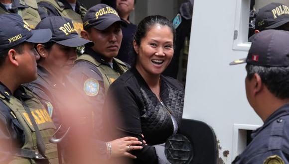 A Keiko Fujimori se le dictó prisión preventiva el pasado 31 de octubre. (Perú21)