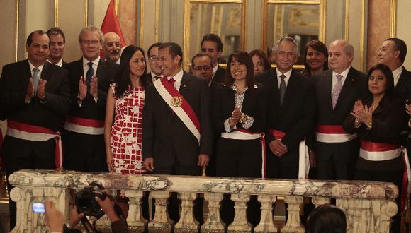 El presidente Humala le dio un nuevo aire al Gabinete Ministerial con tres nuevos y frescos rostros. (Martín Pauca)