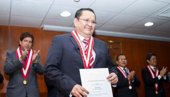 El fiscal supremo Luis Arce continuará como representante del Ministerio Público ante el JNE. (Foto: CNM)
