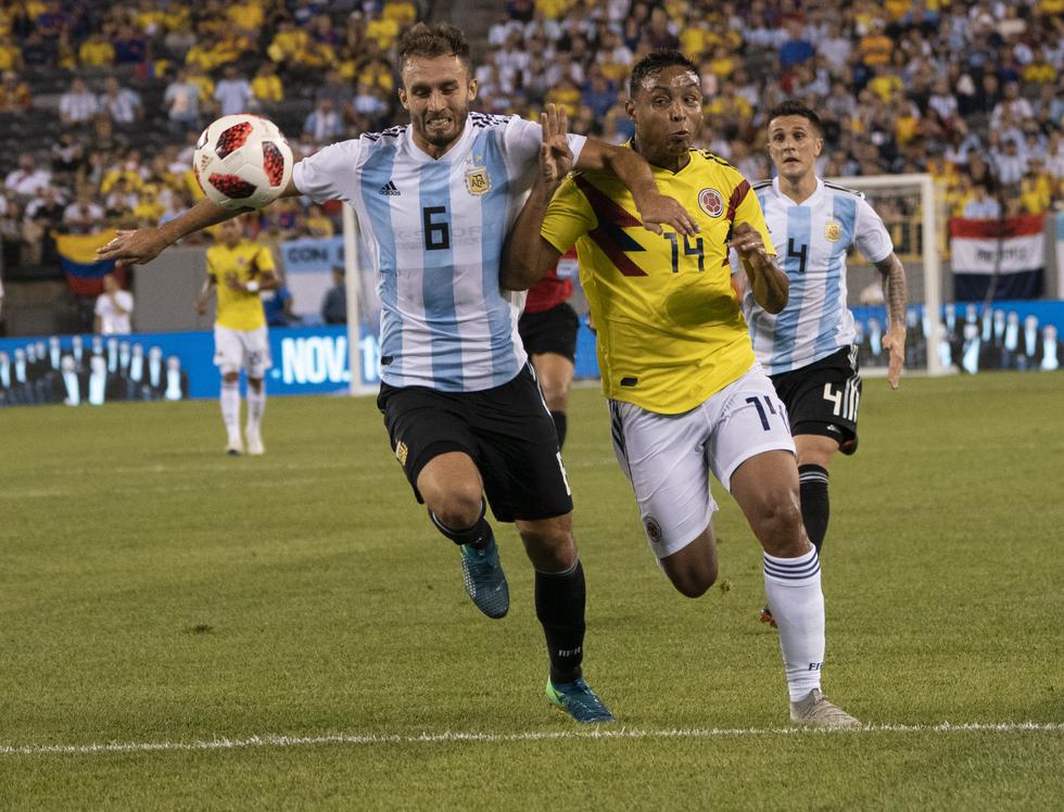 Colombia y Argentina empataron 0-0 en New Jersey. (AFP)
