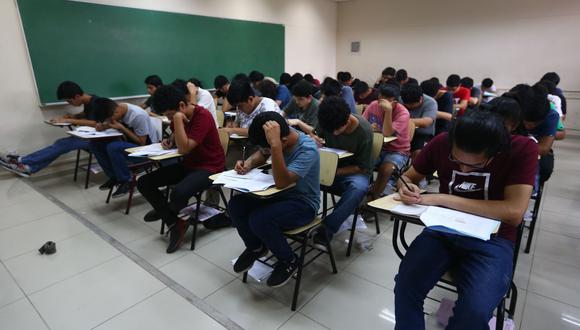 Examen de admisión 2021 se llevará en cuatro días durante el mes de setiembre. Foto: Andina