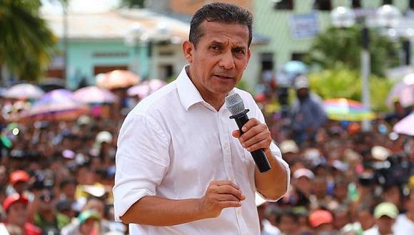 Ollanta Humala vuelve a cuestionar la labor de la comisión Belaunde Lossio por citar a Nadine Heredia. (USI)