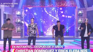 Christian Domínguez y Erick Elera anunciaron la nueva versión de “Tic Tic Tac” 