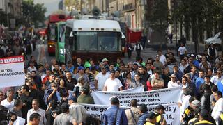 México: Transportistas exigen aumento de tarifa y provocan caos en la capital