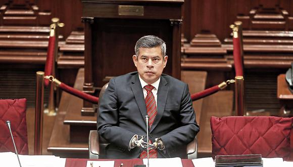 Oídos sordos. El presidente del Congreso, Luis Galarreta, no hace eco del llamado a la austeridad del presidente Martín Vizcarra. (USI)