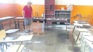 Lluvias afectaron a 252 colegios en La Libertad, Piura y Lambayeque