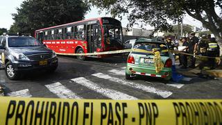 Suspenden a empresa de transportes implicada en choque donde murió rector y resultó herido Alberto Beingolea