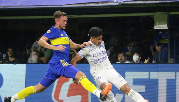 Boca Juniors y Godoy Cruz se vieron las caras en La Bombonera por la Copa de la Liga Profesional | Foto: Godoy Cruz