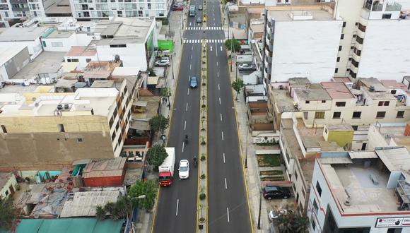 Trabajos de mantenimiento en la avenida Del Ejército demandaron una inversión de S/3.8 millones. (Foto: Municipalidad de Lima)