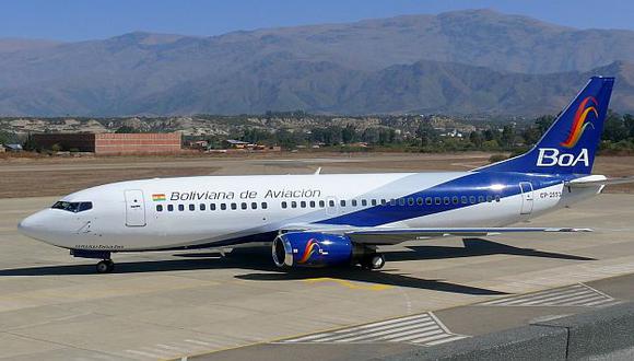 Este es uno de los Boeing 737 que usa la aerolínea estatal de Bolivia. (skyscrapercity.com)