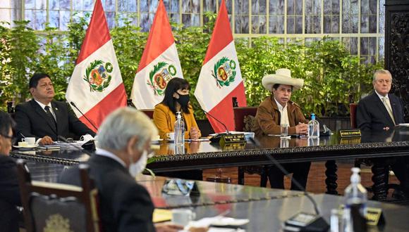 Gabinete presidido por Mirtha Vásquez sesionó por primera vez en Palacio de Gobierno.