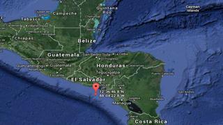 Terremoto de 7,4 grados remeció las costas de El Salvador