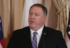 Pompeo dice que EE.UU. no busca cambio de régimen en Irán por la vía militar